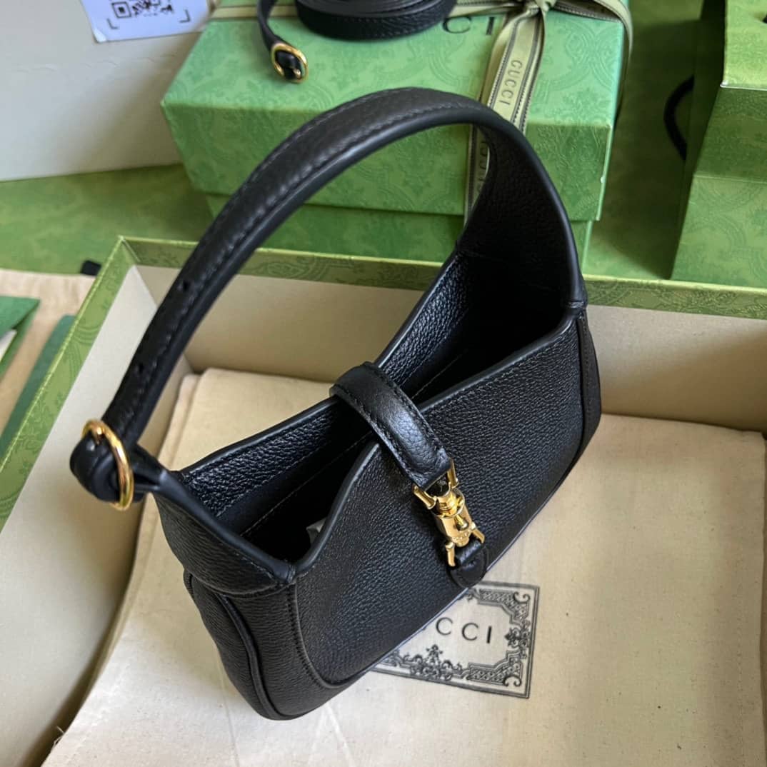 Gvc*1 Jackie 1961 Mini Hobo Bag Black 637091 Replica