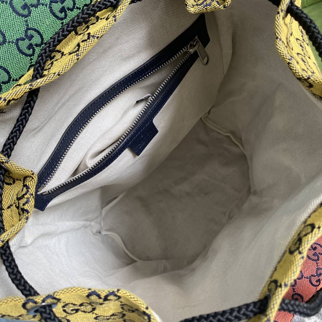 Gvc*1 Off The Grid GG Monogram Nylon Travel Backpack Replica 626160