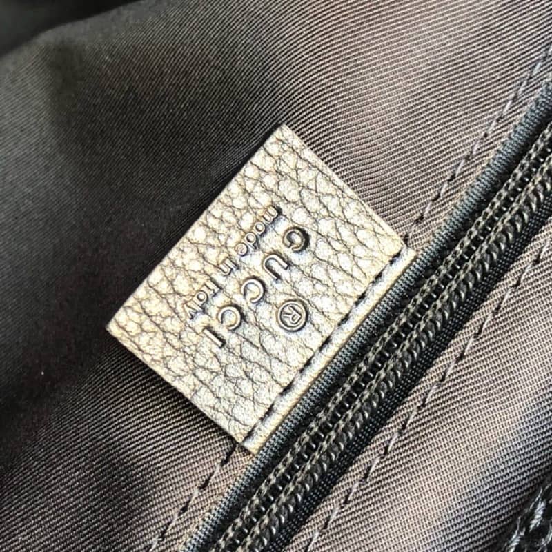 Gvc*1 GG Gvc*1ssima Medium Canvas Crossbody Bag Replica Black 449172