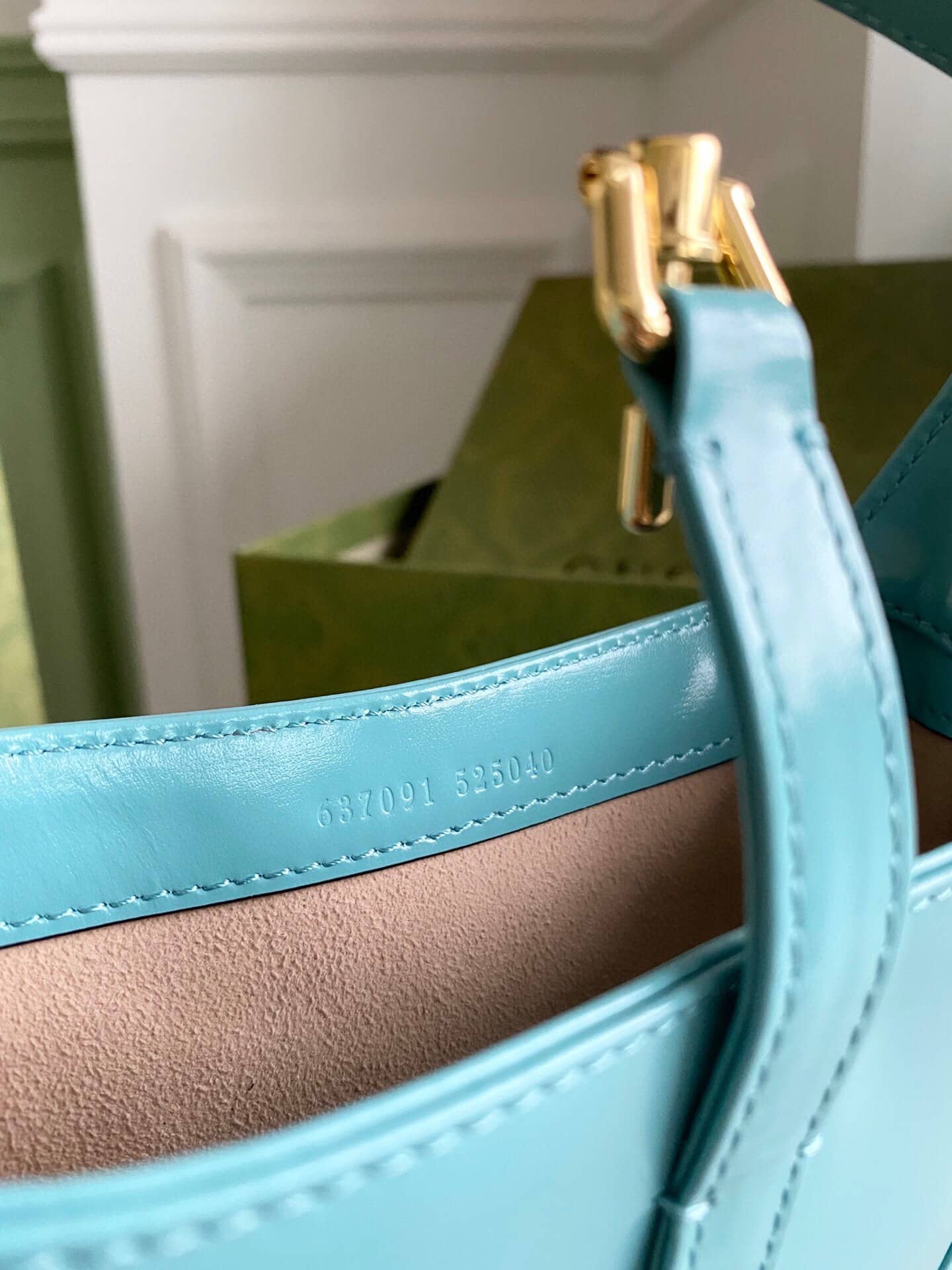 Gvc*1 Jackie 1961 Mini Shoulder Bag Replica Blue 637091