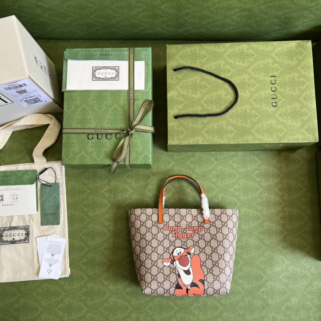 Gvc*1 Children Jump Tigger Tote 410812 Replica Bag