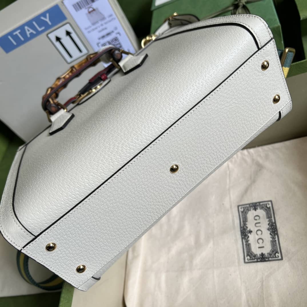 Gvc*1 Diana Small Tote White 702721 Replica Bag