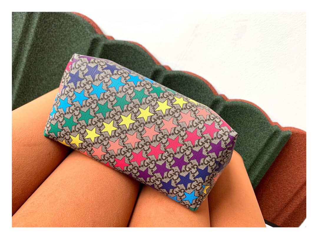 Gvc*1 Children GG Tote With Pineapple Bag Replica Colorful 580840