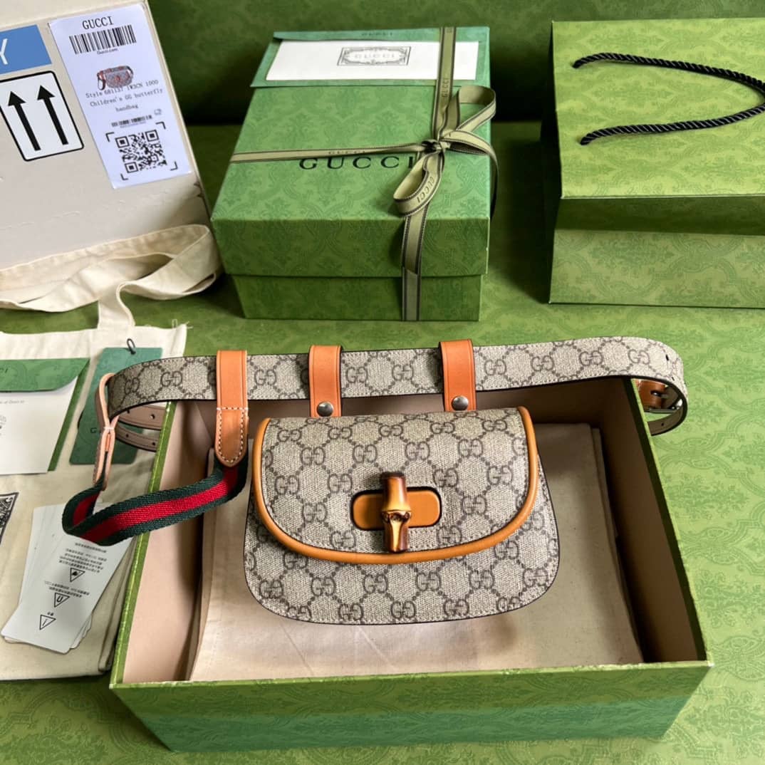 Gvc*1 Bamboo 1947 Mini 681137 Replica Belt Bag