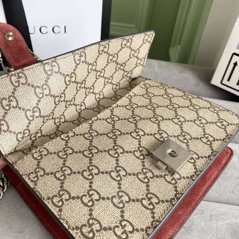 Gvc*1 Dionysus Dupe GG Svp*me Dionysus Chain Replica Shoulder Bag Brown 400249