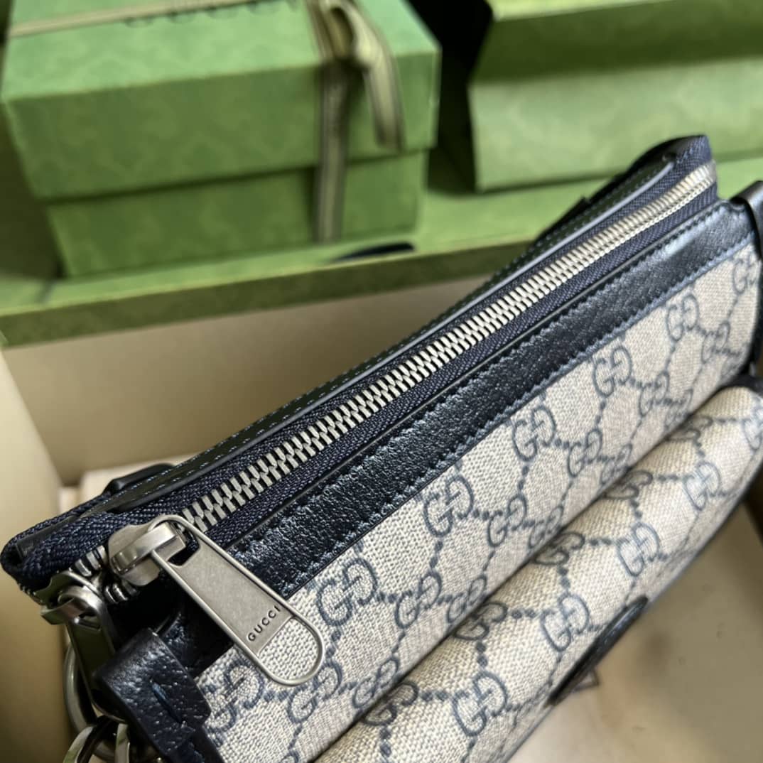 Gvc*1 Messenger Bag With Interlocking G 674164 Replica