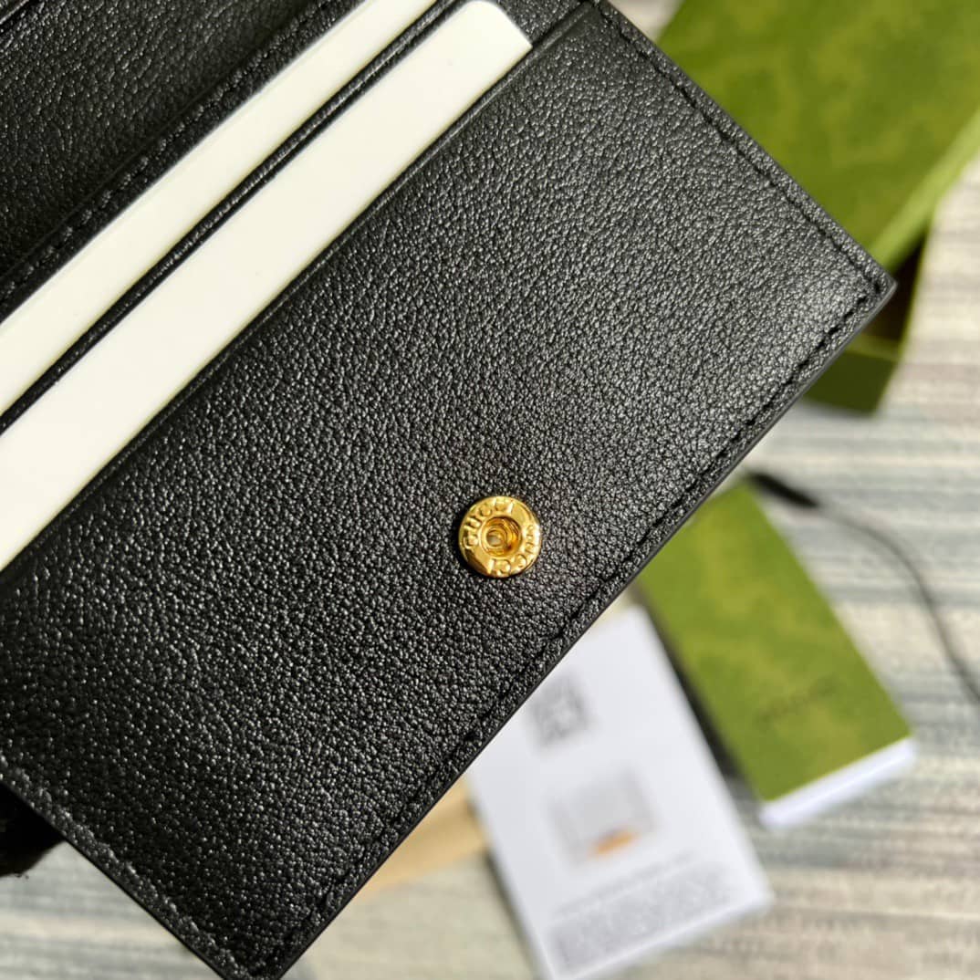 Gvc*1 GG Card Case Wallet White 676150 Replica