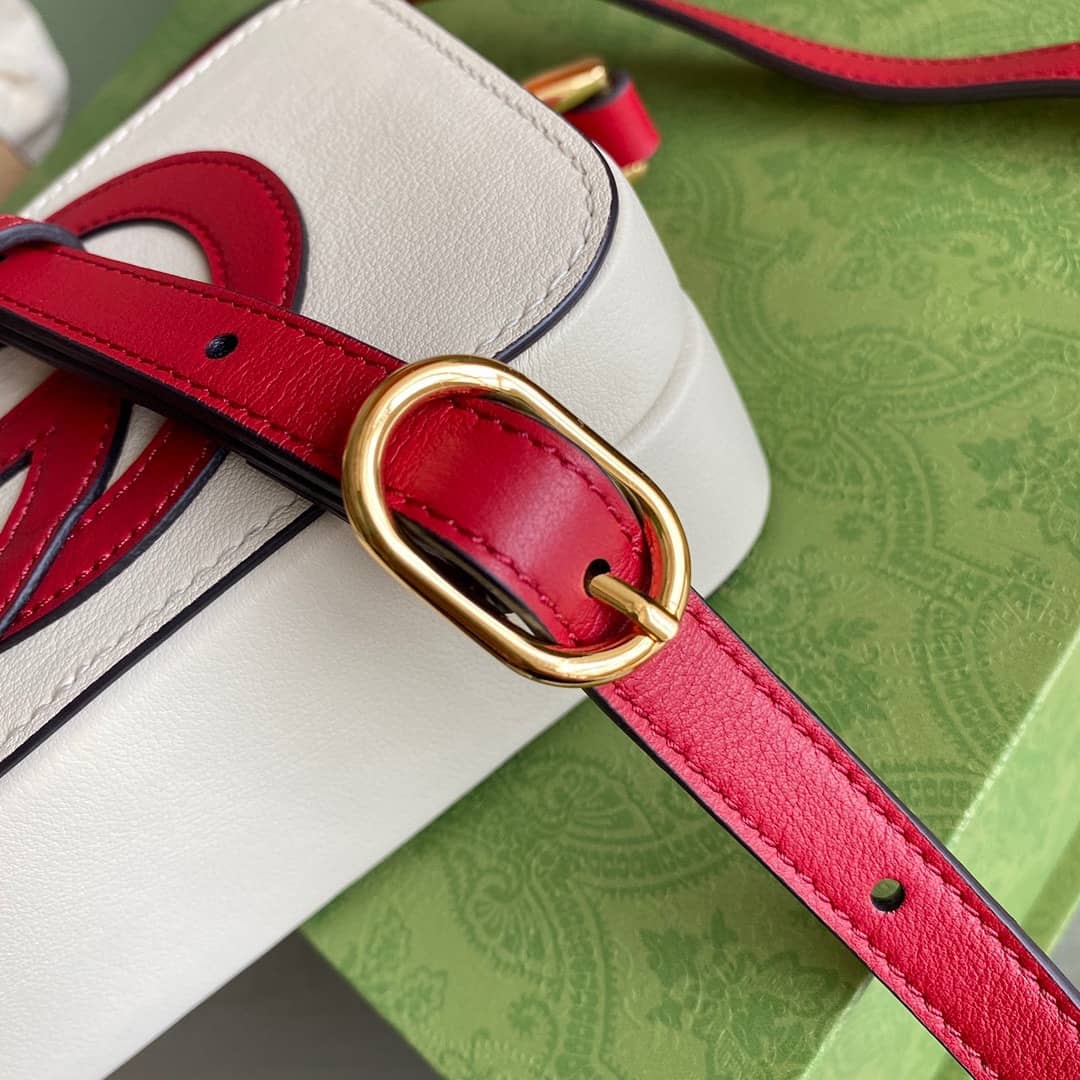 Gvc*1 Interlocking G Mini Bag Replica White 658230