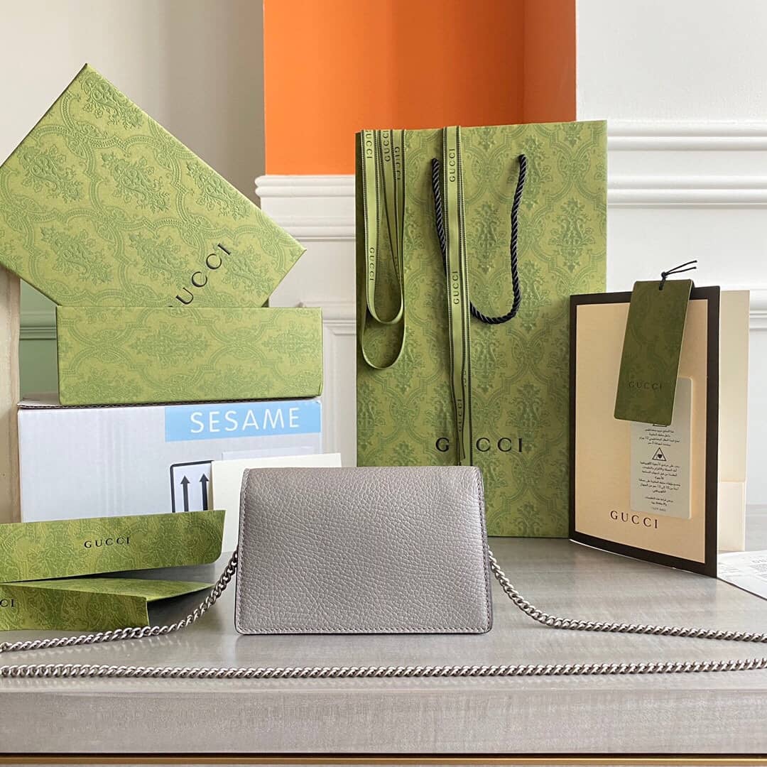 Gvc*1 Dionysus GG Svp*me S*per Mini Bag Replica Gray 476432