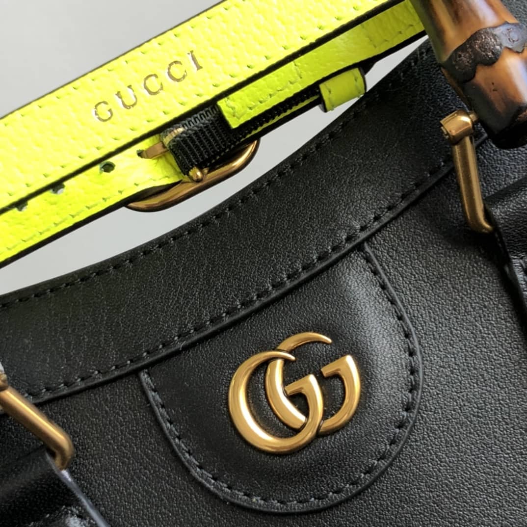 Gvc*1 Diana Small Tote Replica Black 660195