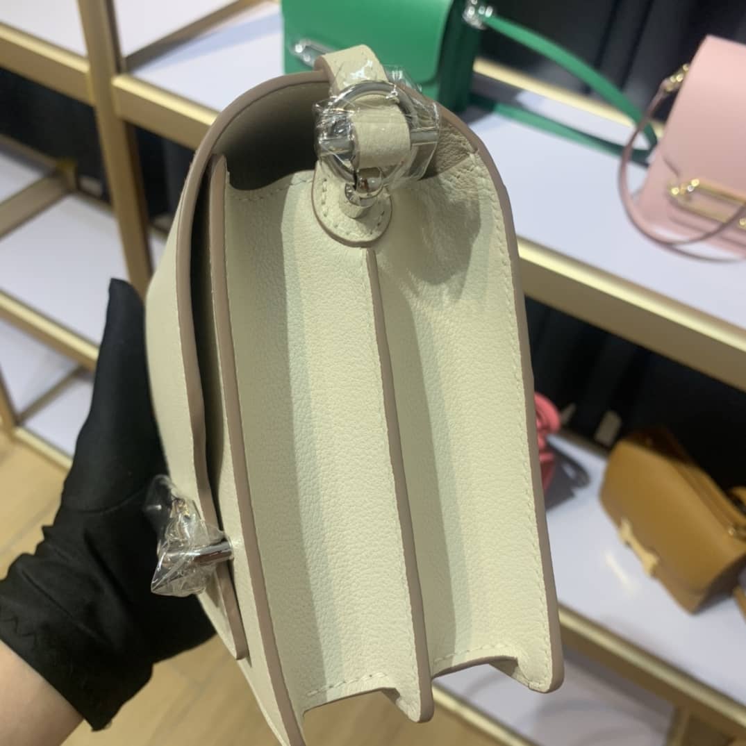 H**me5 Roulis Mini Sac Evercolor Calfskin Leather Crossbody Bag