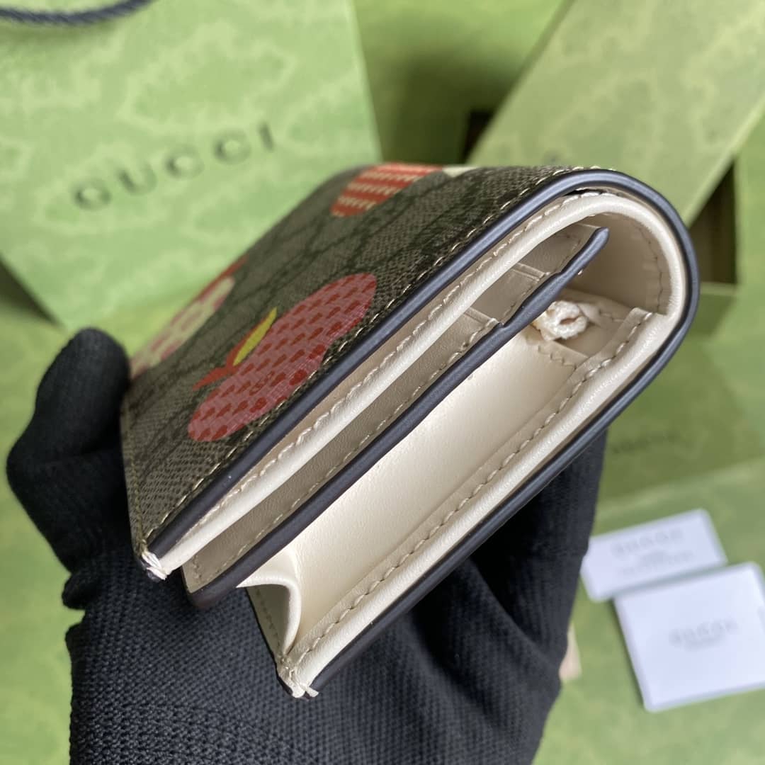 Gvc*1 Les Pommes Card Case Wallet Replica 663922
