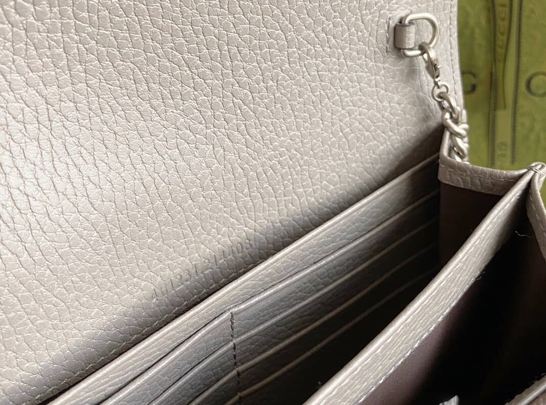 Gvc*1 Dionysus Chain Wallet Shoulder Bag Replica Gray 401231