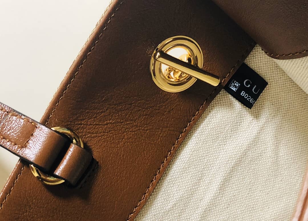 Gvc*1 Horsebit 1955 Leather Tote Replica Brown 621144