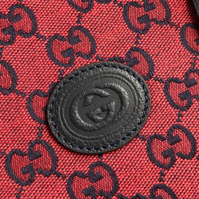 Gvc*1 Canvas GG Svp*me Small Tote Replica Red 659983