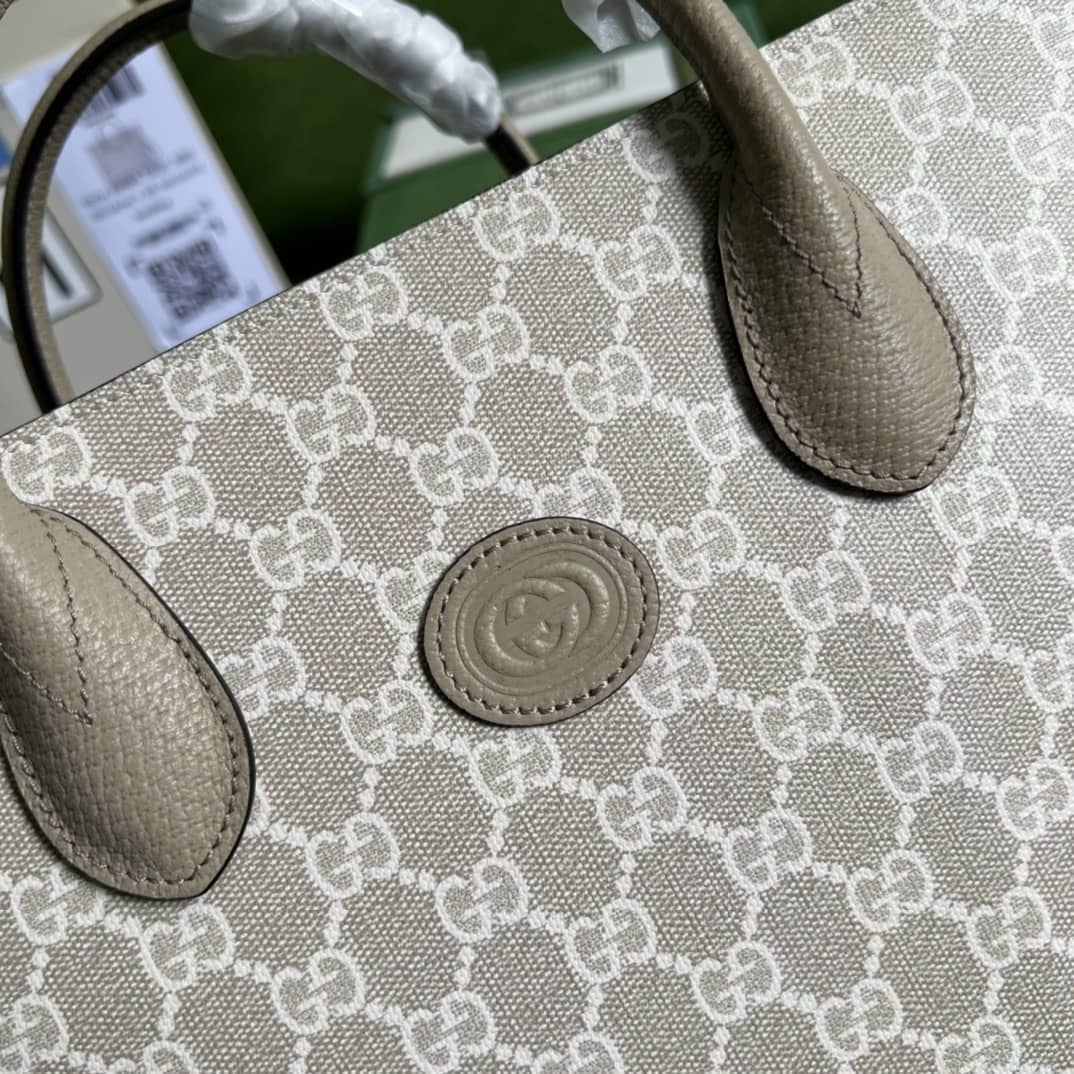 Gvc*1 GG Small Tote Bag With Interlocking G 659983 Replica