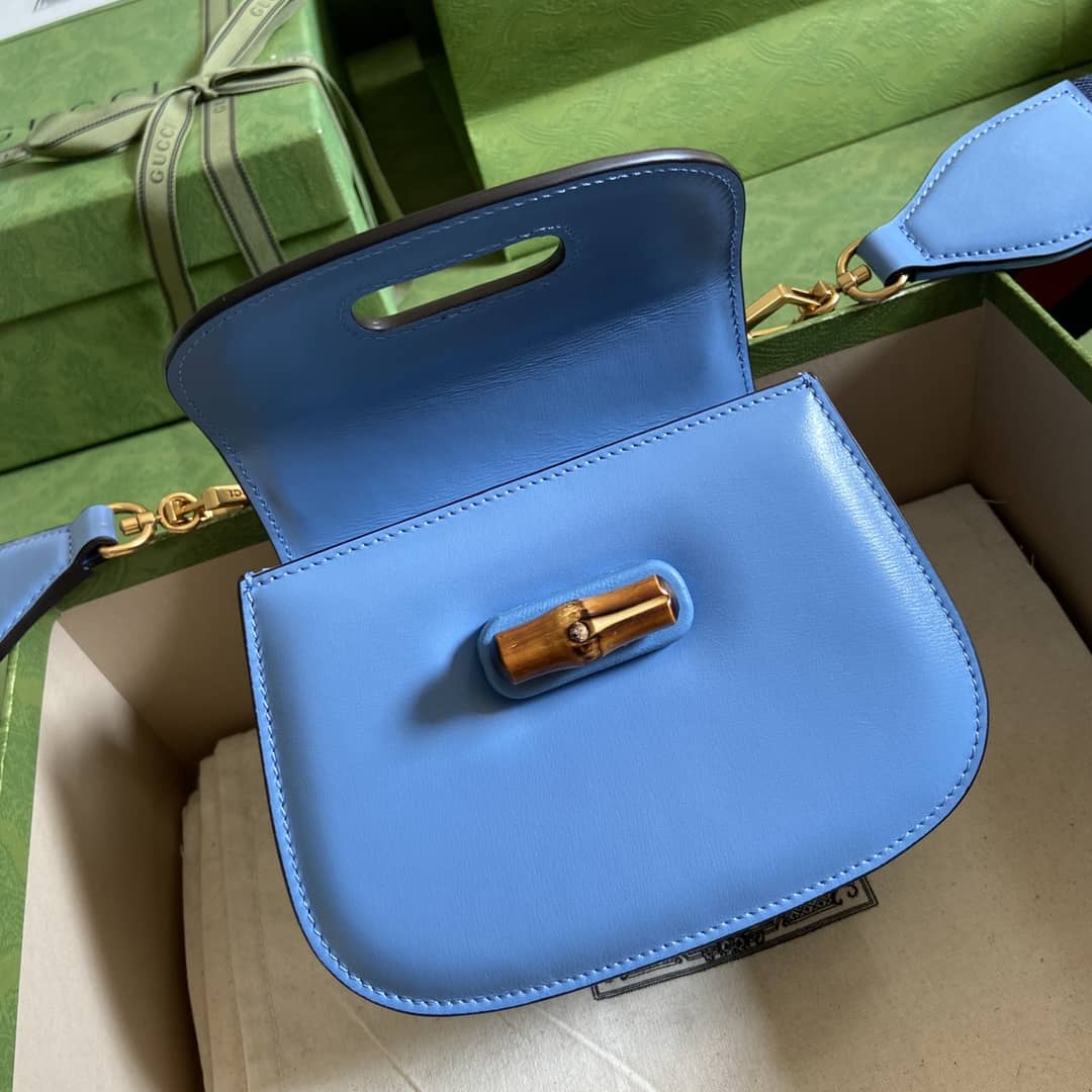 Gvc*1 Bamboo 1947 Mini Top Handle Shoulder Bag 686864 Replica