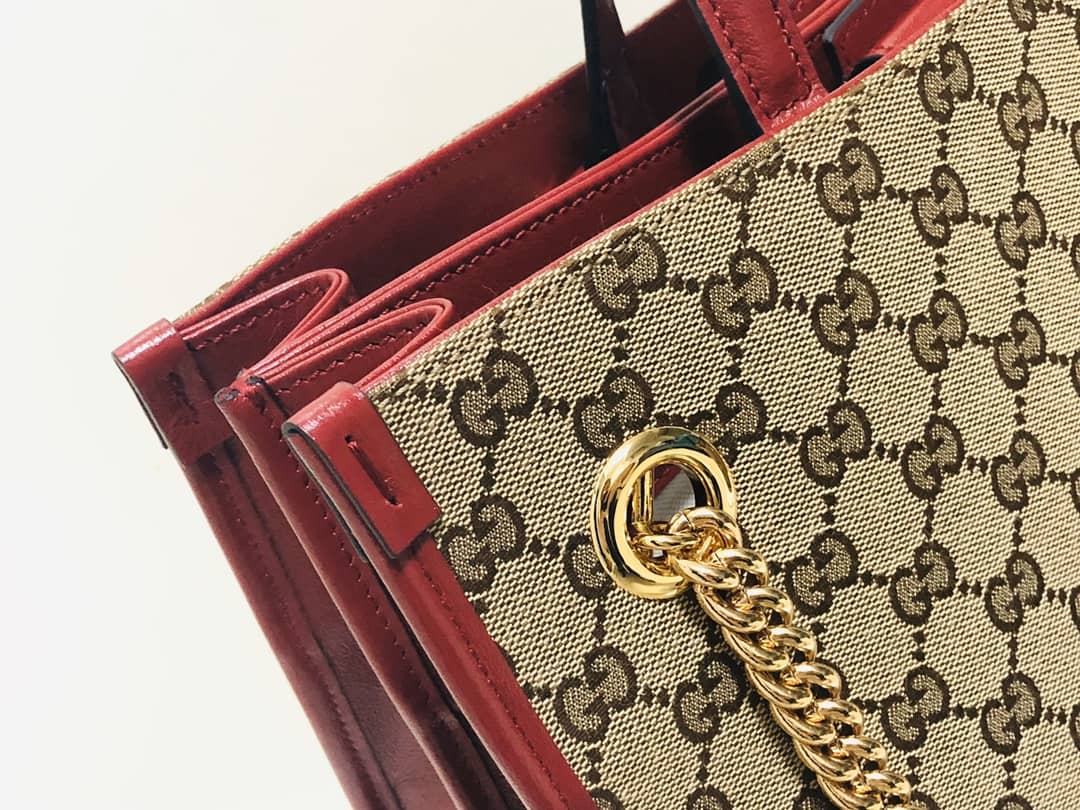 Gvc*1 Horsebit 1955 Leather Tote Replica Red 621144