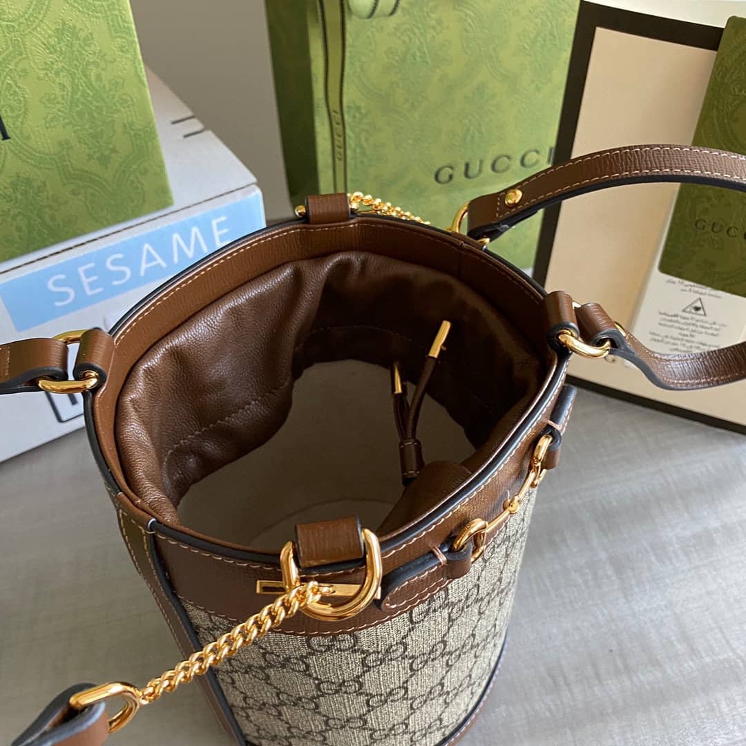 Gvc*1 Horsebit 1955 Small Bucket Bag Replica 637115