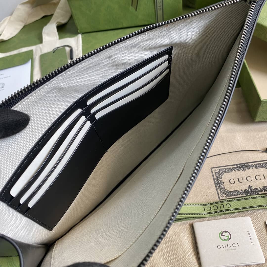 Gvc*1 GG Marmont Leather Pouch Replica 475317