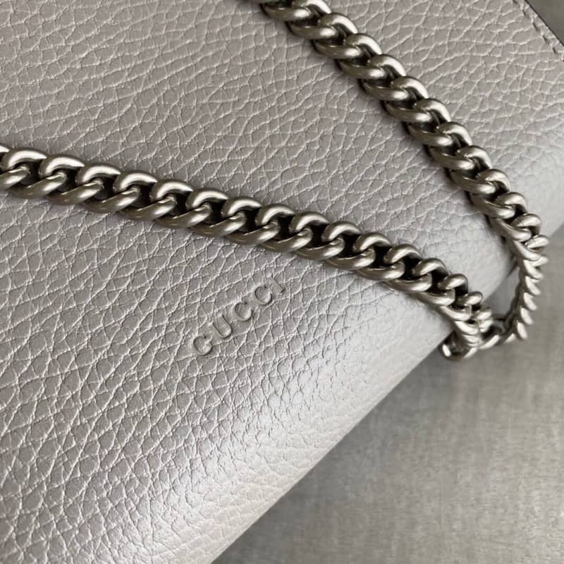 Gvc*1 Dionysus Chain Wallet Shoulder Bag Replica Gray 401231
