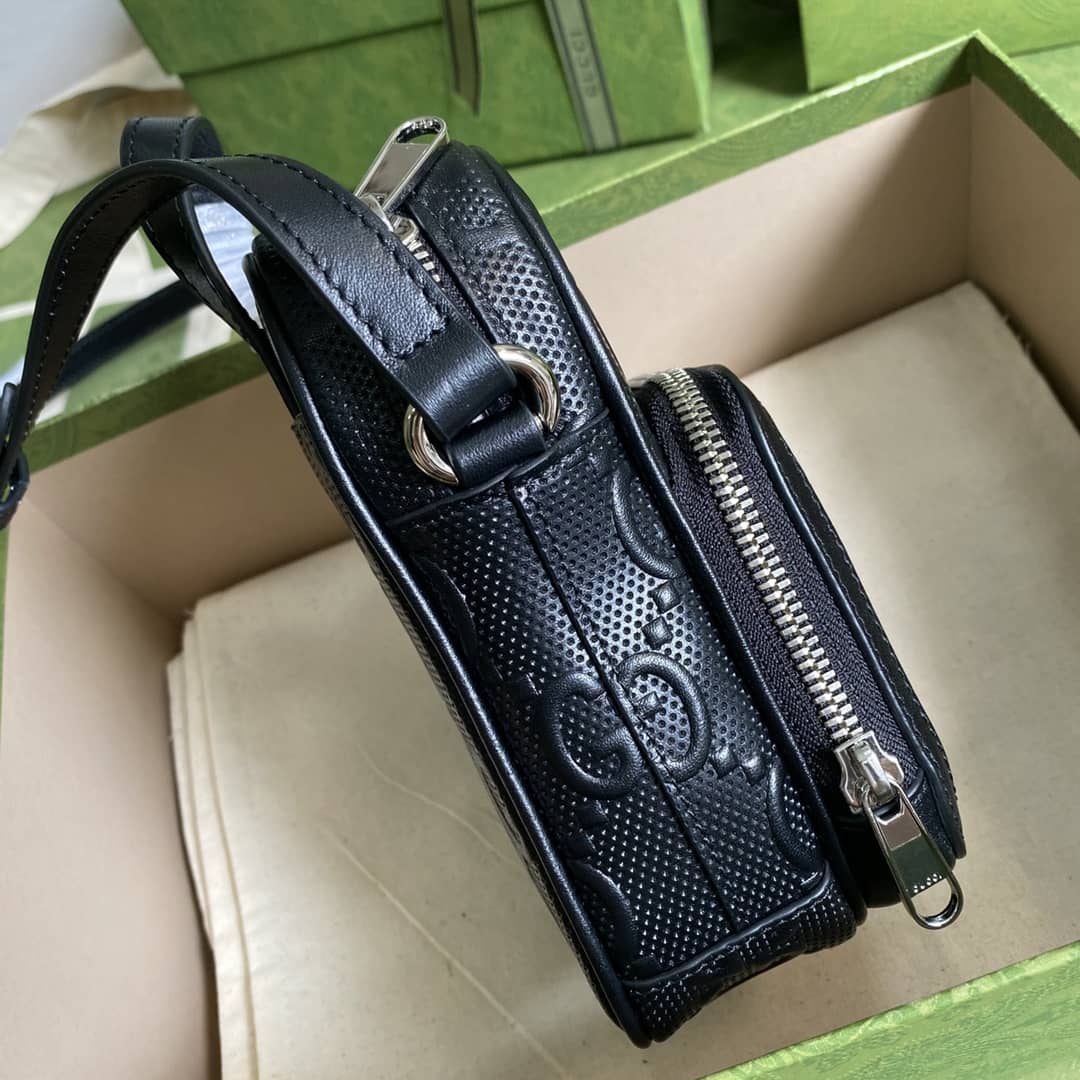 Gvc*1 GG Embossed Mini Bag Replica 658553