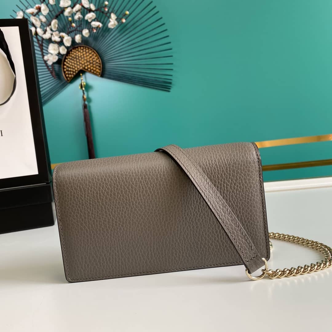 Gvc*1 Interlocking Crossbody Bag Chain Wallet Replica 510314