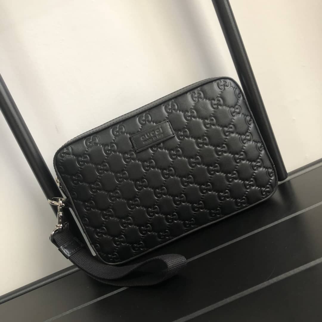 Gvc*1 GG Svp*me Wash Bag Replica Black 495562