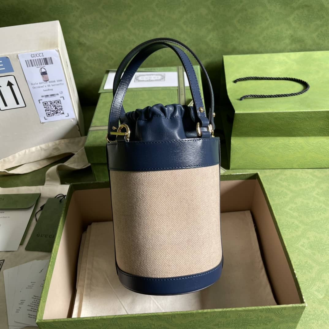 Gvc*1 Horsebit 1955 Small Bucket Bag Replica 637115