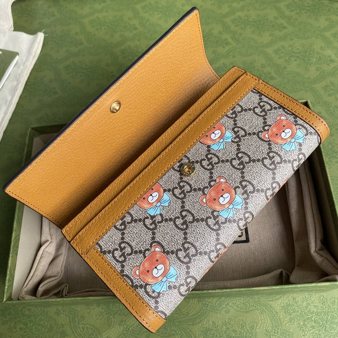 Gvc*1 x Kai Womens Flap Long Wallet Replica 647786