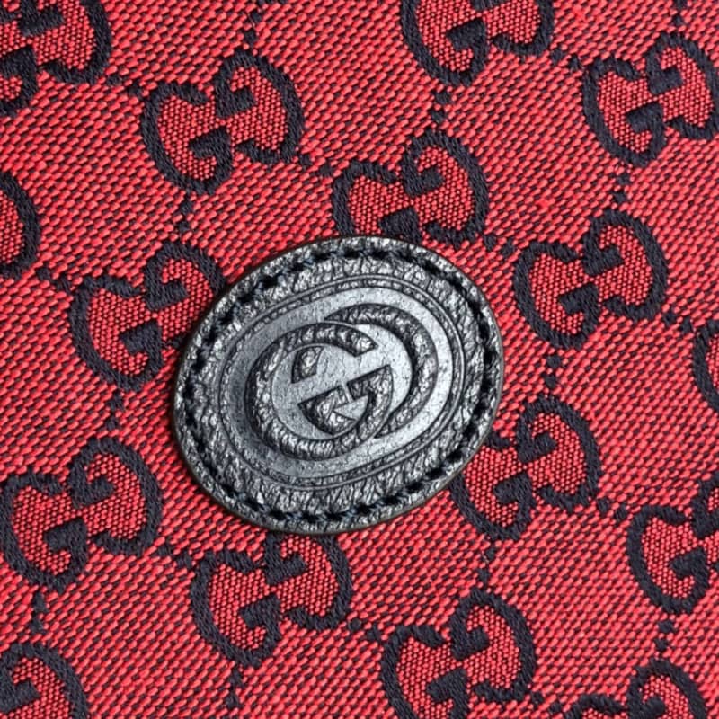 Gvc*1 Single Shoulder Bag Round Cake Bag Replica Red 658825