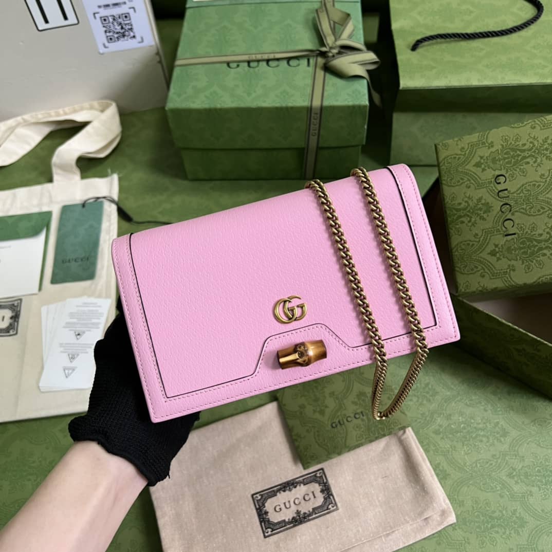 Gvc*1 Diana Mini Crossbody Bag With Bamboo 696817 Replica