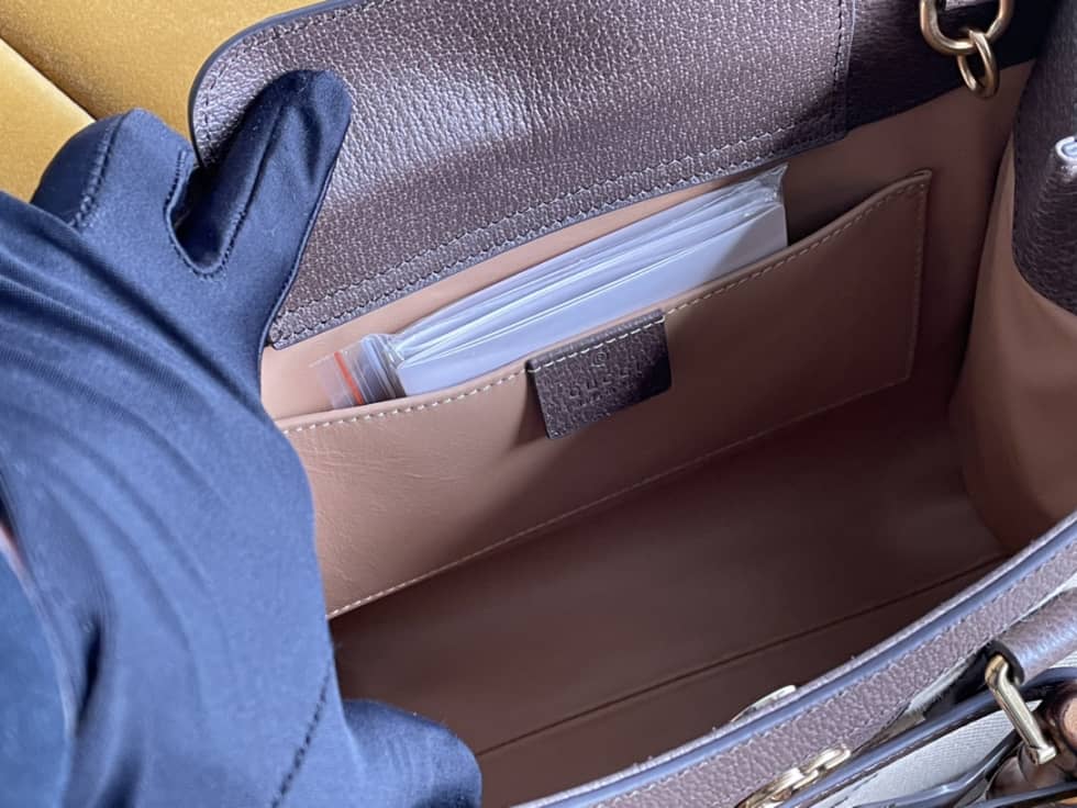 Gvc*1 Diana Jumbo GG Small Brown 660195 Replica Tote Bag