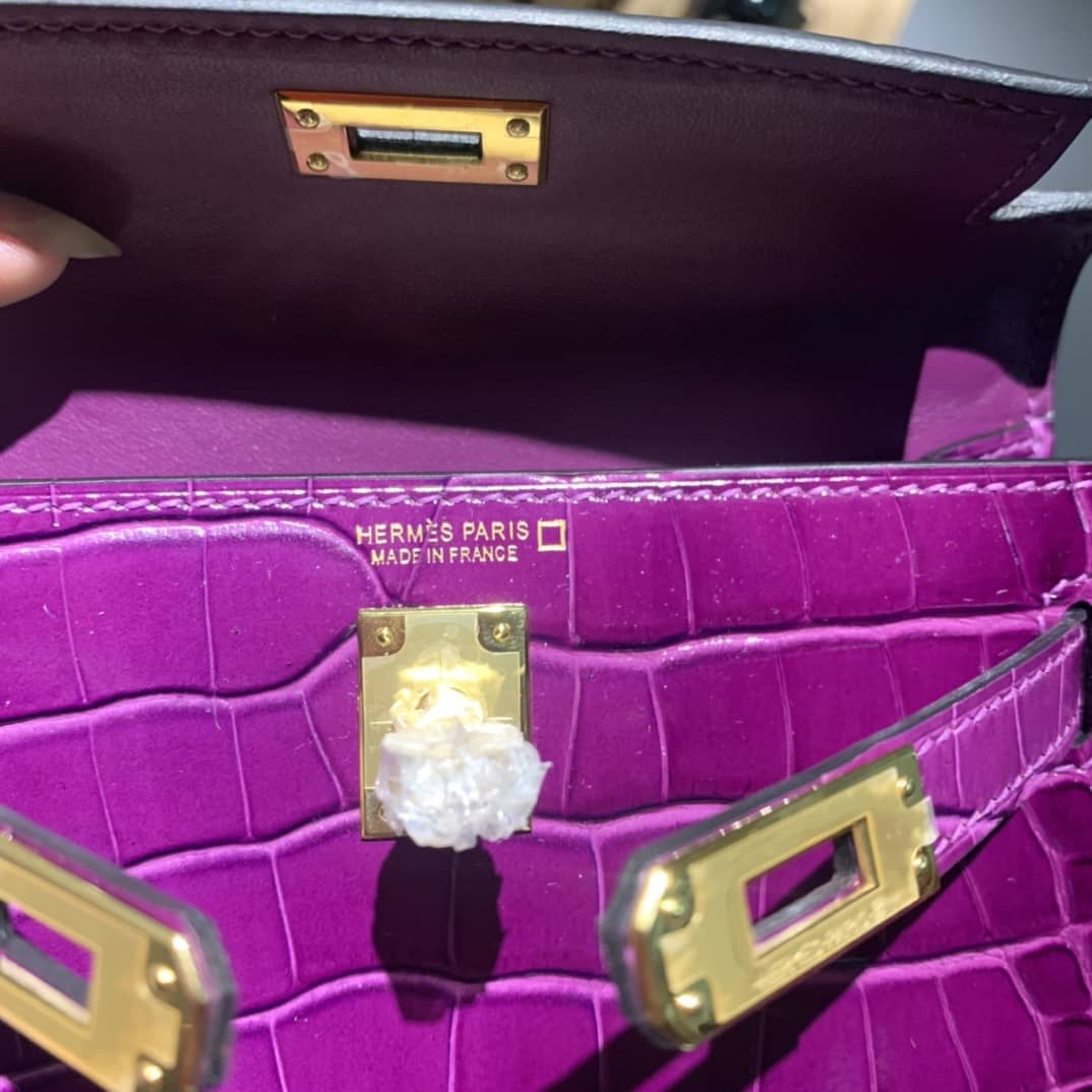 H**me5 Replica Kelly Mini 19CM Bag