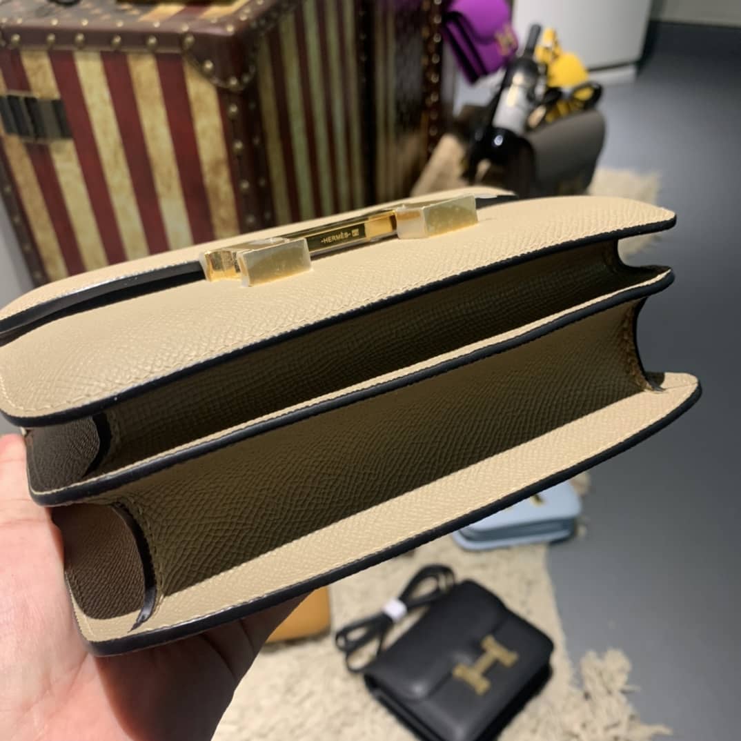 H**me5 Replica Constance Bag 18CM Epsom Leather