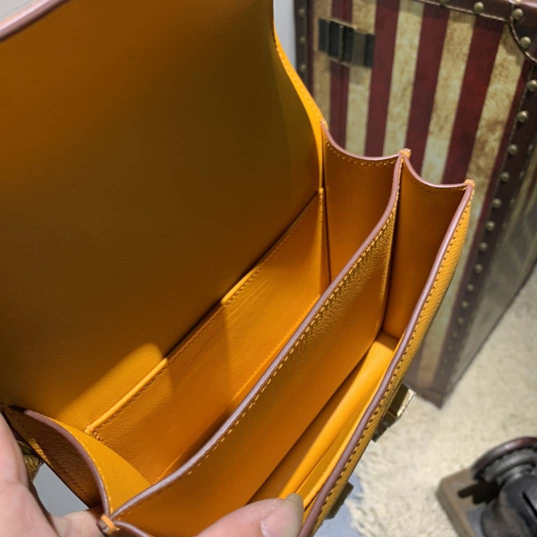 H**me5 Replica Constance Bag 18CM Epsom Leather