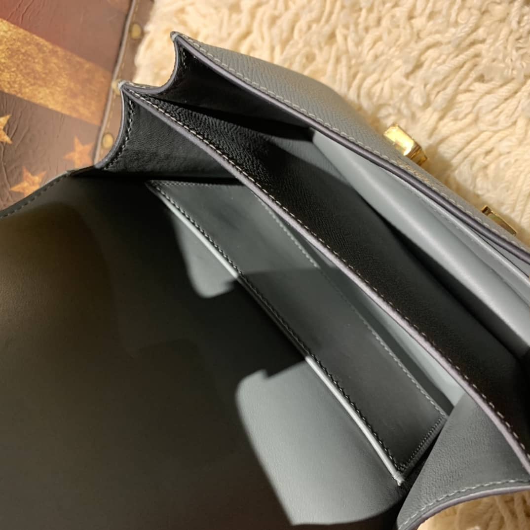 H**me5 Replica Constance Bag 18CM Epsom Leather