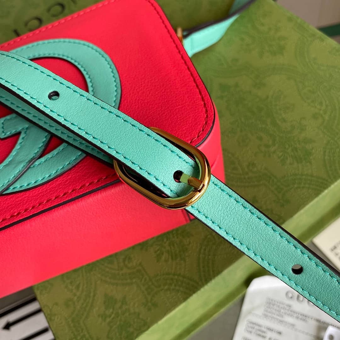 Gvc*1 Interlocking G Mini Bag Replica Red 658230