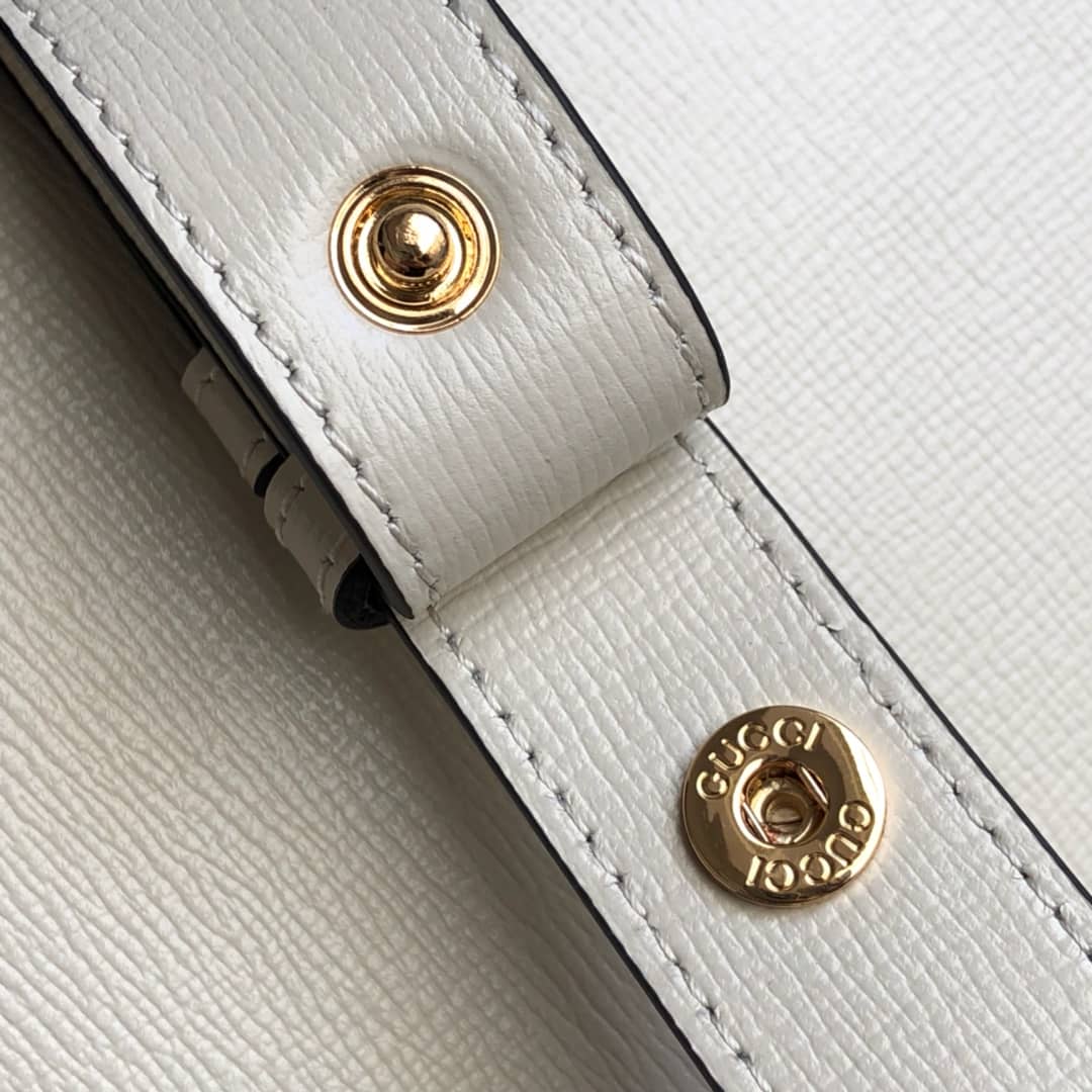 Gvc*1 Horsebit 1955 Shoulder Bag Replica White 602204