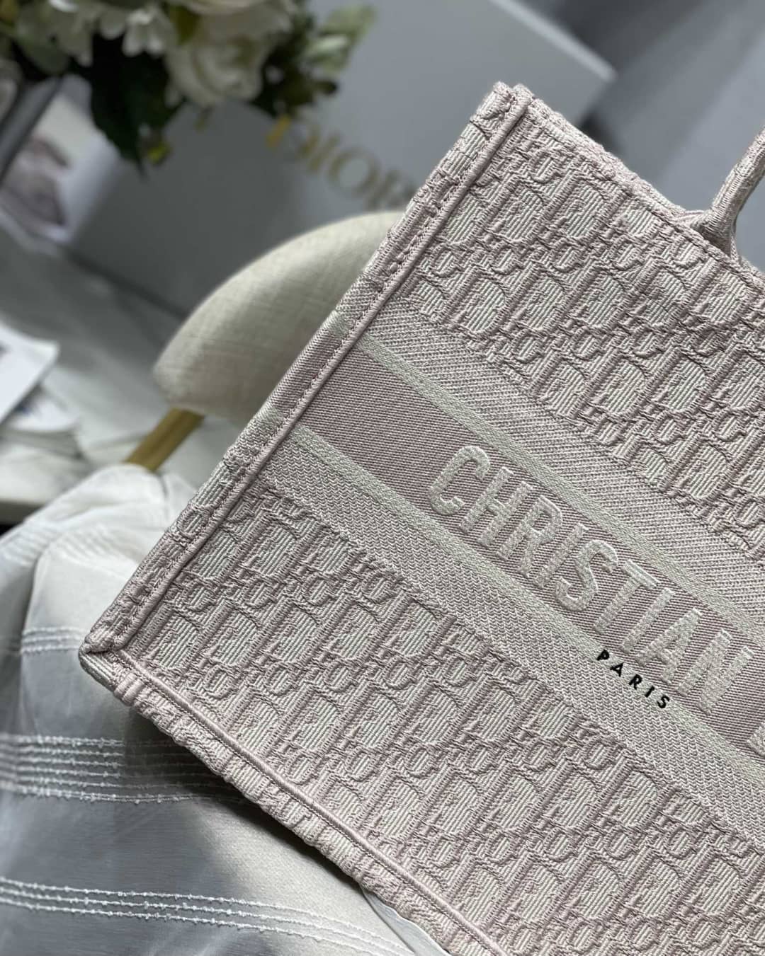 Chr1st1an D10r Tote Bag Dupe CD Book Embroidery