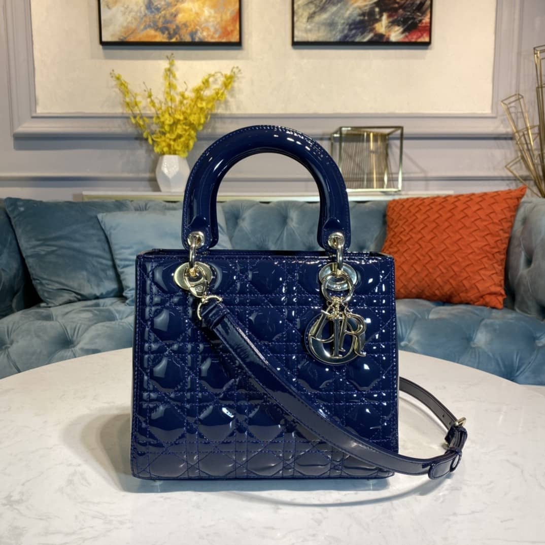 Chr1st1an D10r Lady D10r 24CM Replica Bag