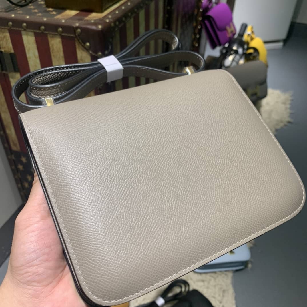 H**me5 Replica Constance Bag 18CM Epsom Leather
