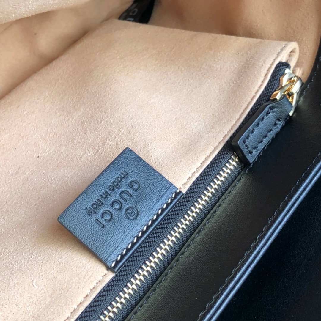 Gvc*1 Horsebit 1955 Shoulder Bag Replica Black 602204