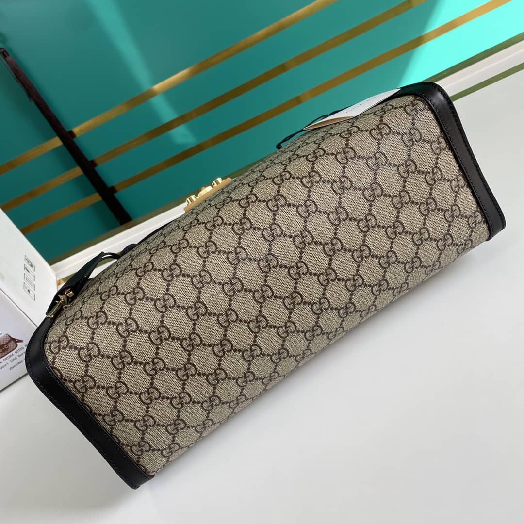 Gvc*1 Padlock GG Svp*me Canvas Shoulder Bag Replica 479197