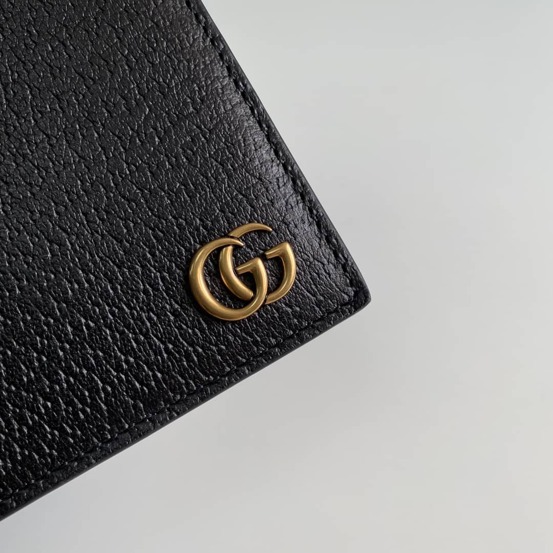Gvc*1 GG Marmont 2-fold Wallet Replica 428726