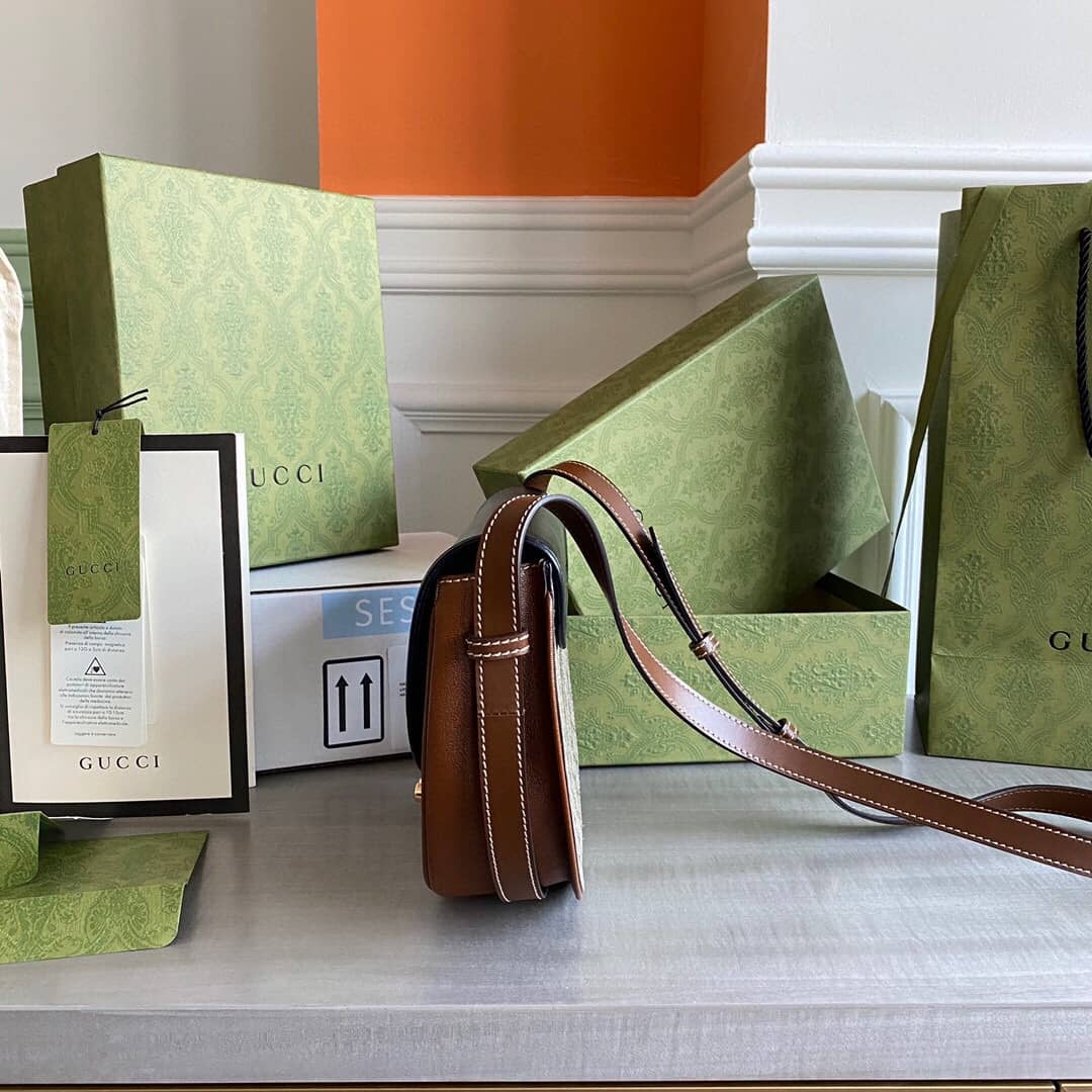 Gvc*1 Padlock Small Shoulder Bag Replica Black 644524