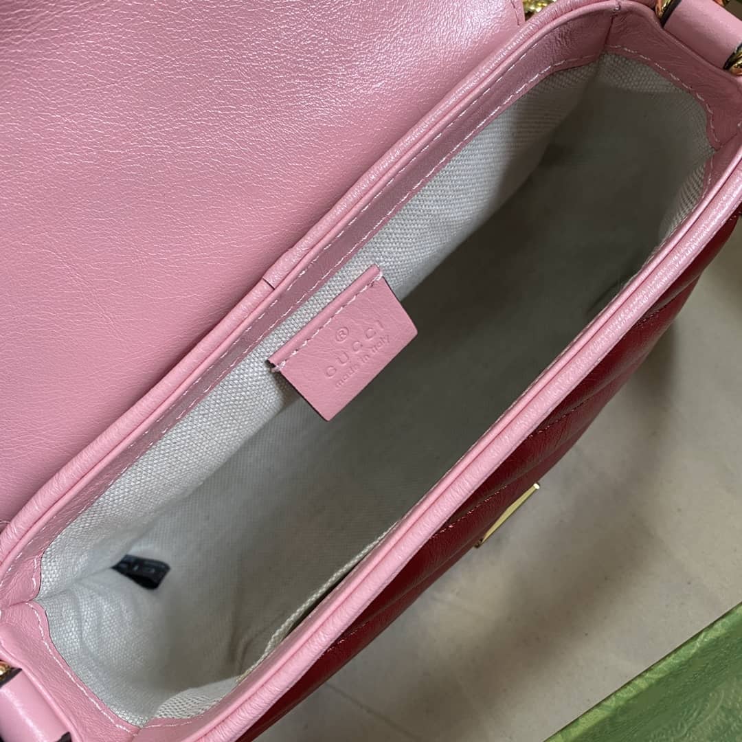 Gvc*1 Marmont GG Mini Top Handle Bag Replica 583571