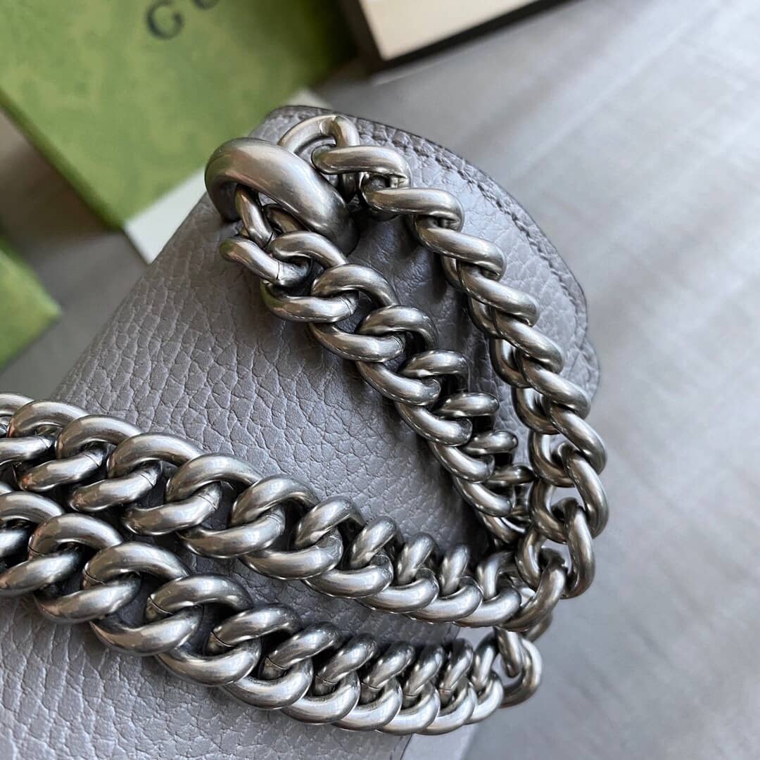 Gvc*1 GG Dionysus Small Shoulder Bag Replica Gray 499623