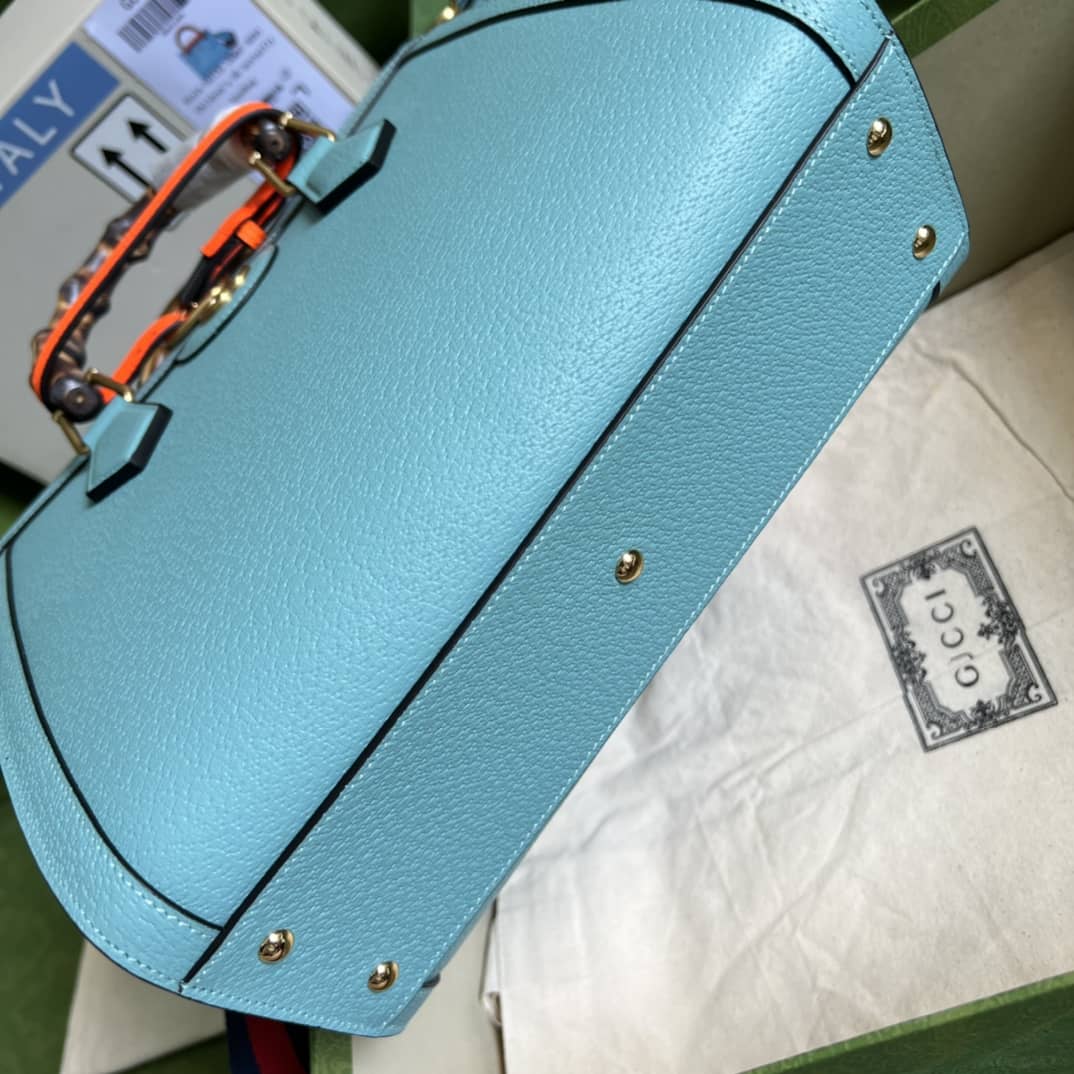 Gvc*1 Diana Small Tote Blue 702721 Replica Bag