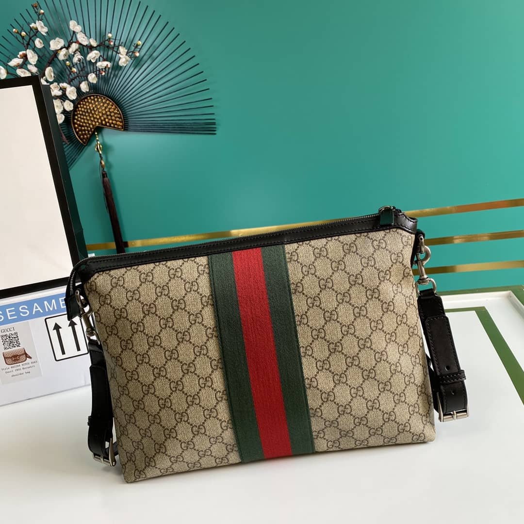 Gvc*1 Svp*me GG Messenger Bag Replica 523335